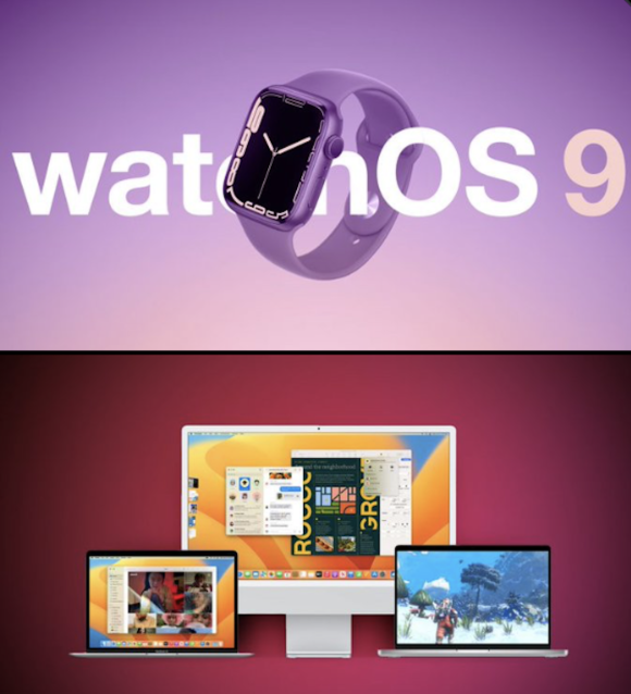 watchOS9.5やmacOS Ventura 13.4などがリリース