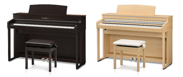 カワイ、電子ピアノ「CA501」と「CA401」を発表