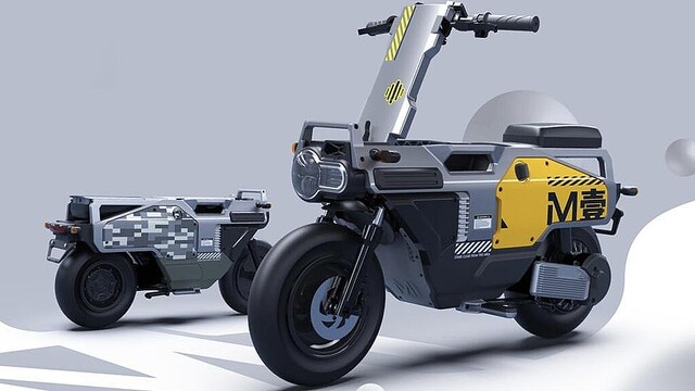 モトコンポみたいな畳める電動バイク「M-1」。ポタ電にもなるよ
