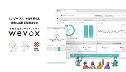 上新電機、従業員約8000人に組織力向上プラットフォーム「Wevox」を導入