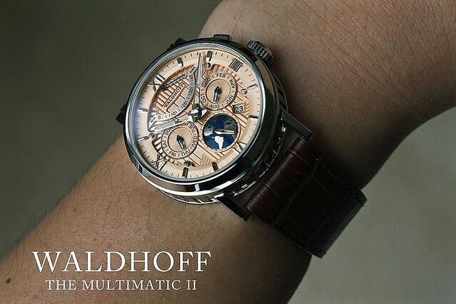 絢爛豪華で高品質。ドイツ製機械式腕時計「THE MULTIMATIC II」