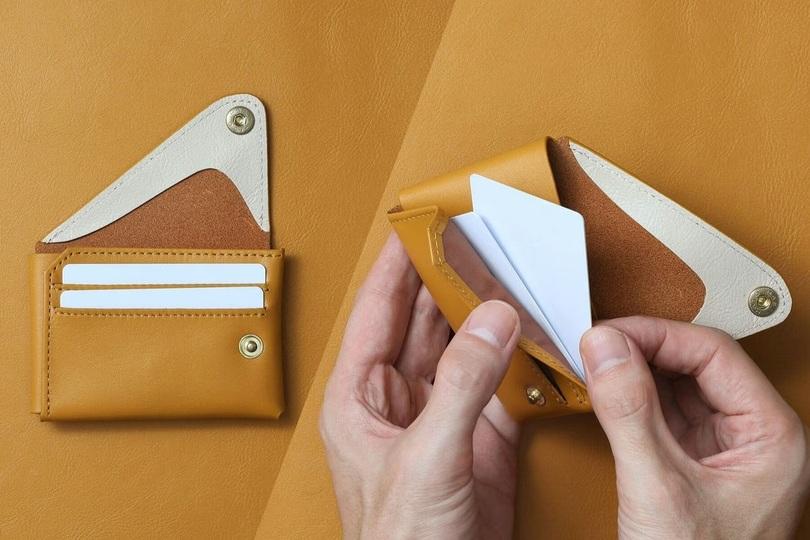 折り紙のように薄くて美しいコンパクト財布「LIFE POCKET Origami＋」
