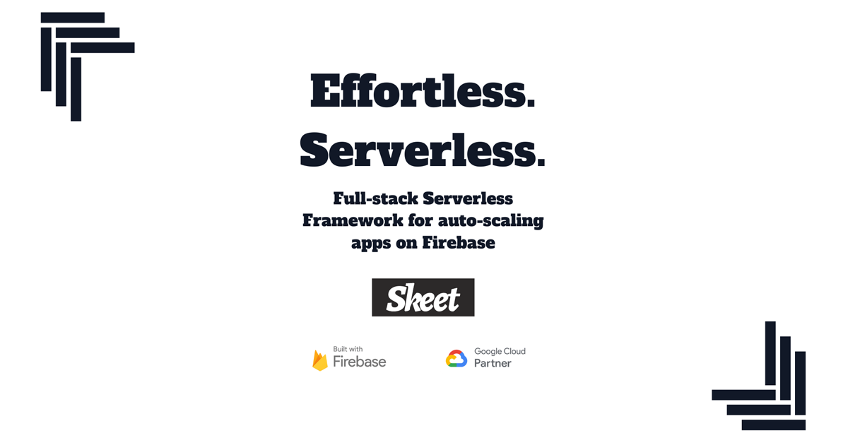 ELSOUL LABO、Firebase上にゼロメンテナンスのサーバレスアプリケーションを構築できるライブラリ「Skeet」をリリース