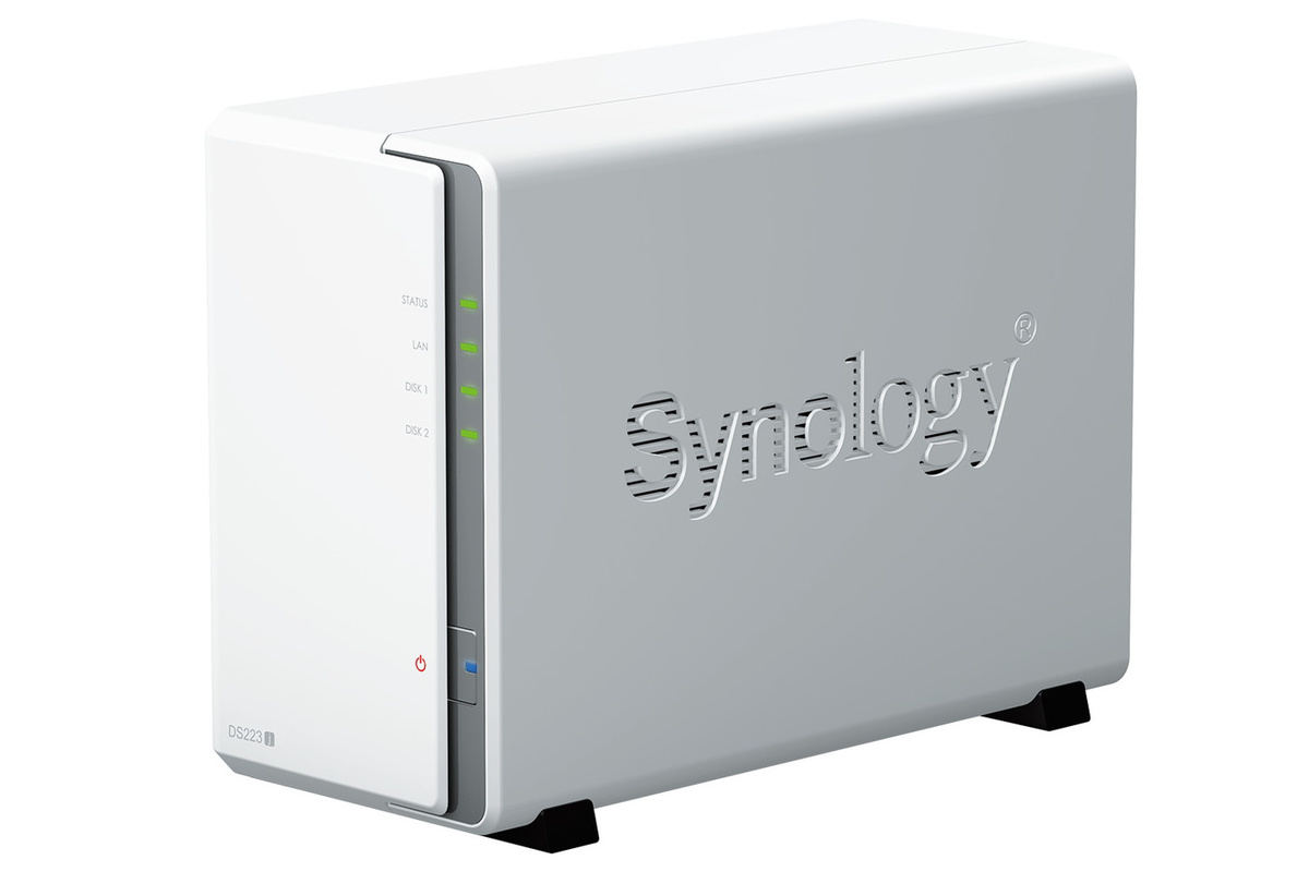 Synology、Realtek RTD1619B搭載の2ベイNASキット「DiskStation DS223j」