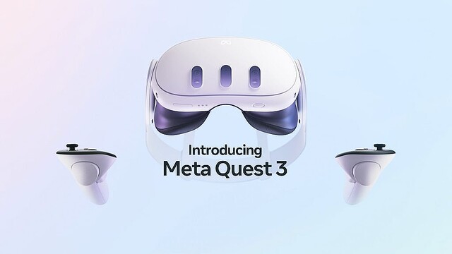MetaがスタンドアロンVRヘッドセット「Meta Quest 3」を発表 Quest 2は値下げとパフォーマンス向上を予告