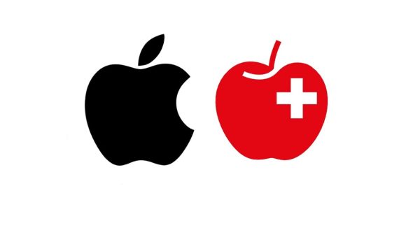 Appleがスイスでリンゴのロゴの商標権求める〜リンゴのロゴを使っている果樹団体困惑