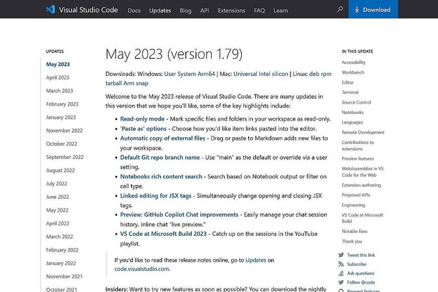 Microsoftが注目の「VSCode 1.79」をリリース、多くの新機能を追加