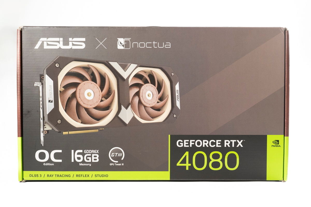ASUS×NoctuaコラボGPUにGeForce RTX 4080搭載モデルが登場！ 圧倒的な静音性を体感