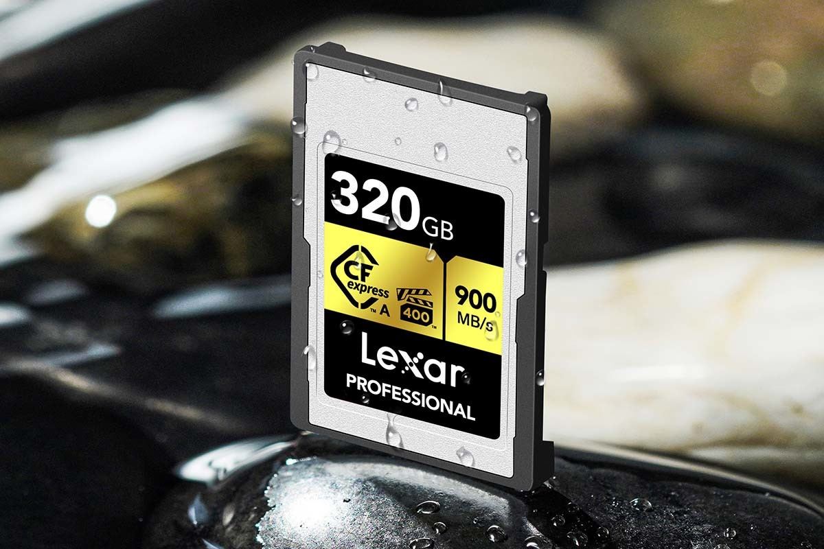 Lexar、CFexpress Type Aカードに320GBモデルを追加