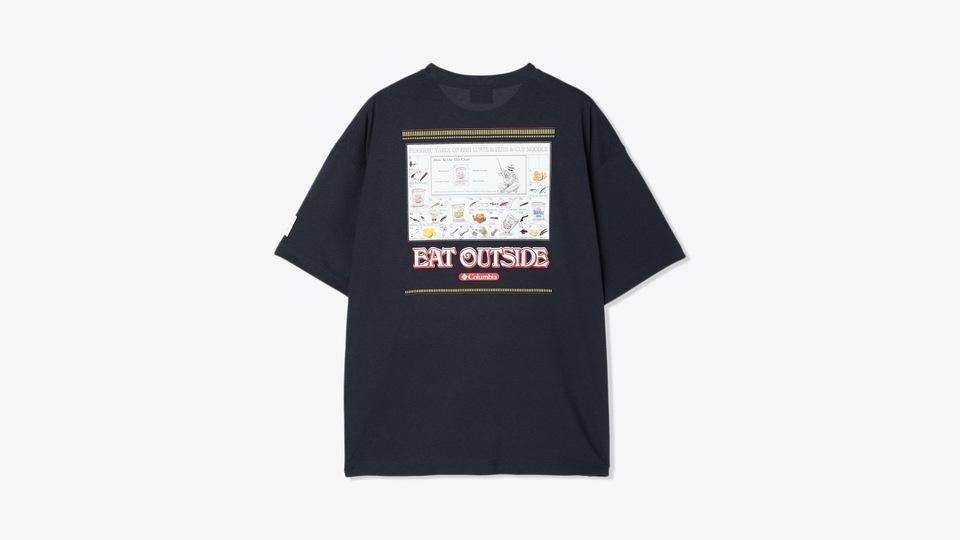 ラーメン特化。「汗で涼しくなる」コロンビアとカップヌードルのTシャツ