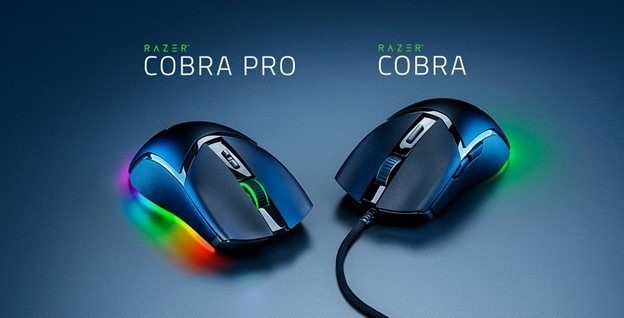 Razer、左右対称の小型ゲーミングマウス「Razer Cobra Pro」など3製品