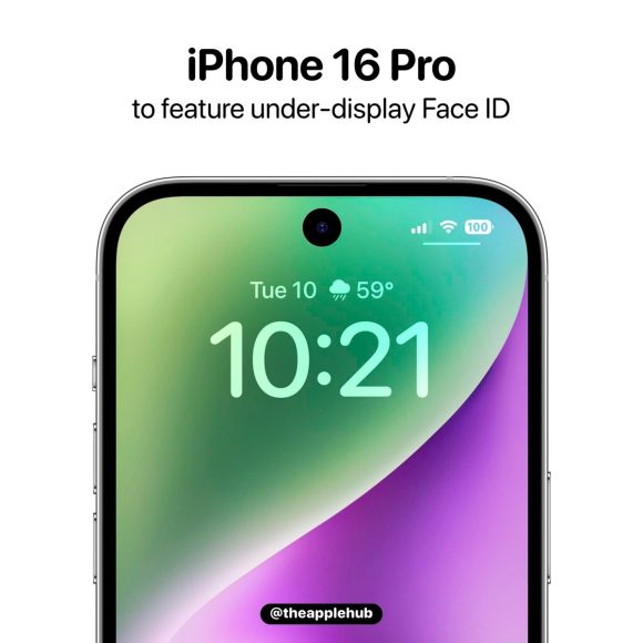 iPhone17 Proが搭載と噂〜画面下埋込み型Face ID機構の新たな特許出願