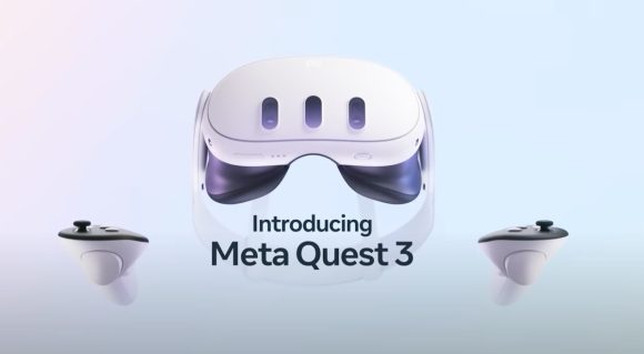 Meta、VR・MRヘッドセット「Meta Quest 3」を発表