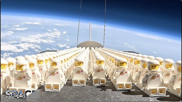 1,000体のレゴ宇宙飛行士が成層圏へ！