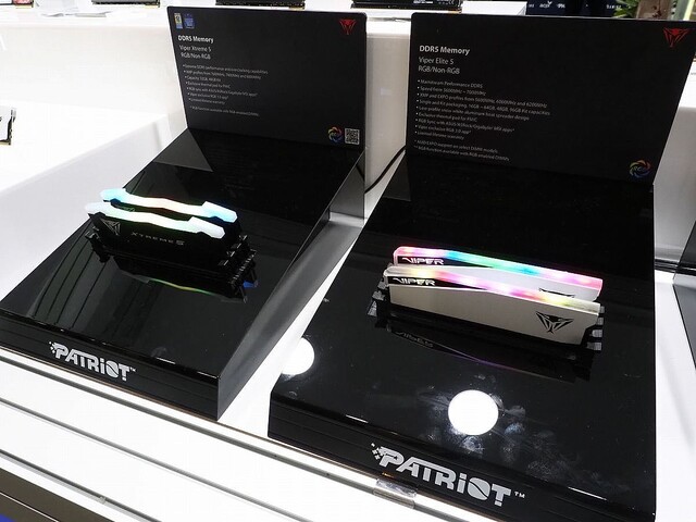 COMPUTEX TAIPEI 2023 – Patriot、DDR5-8000高速メモリや意外なCPUクーラー参入も