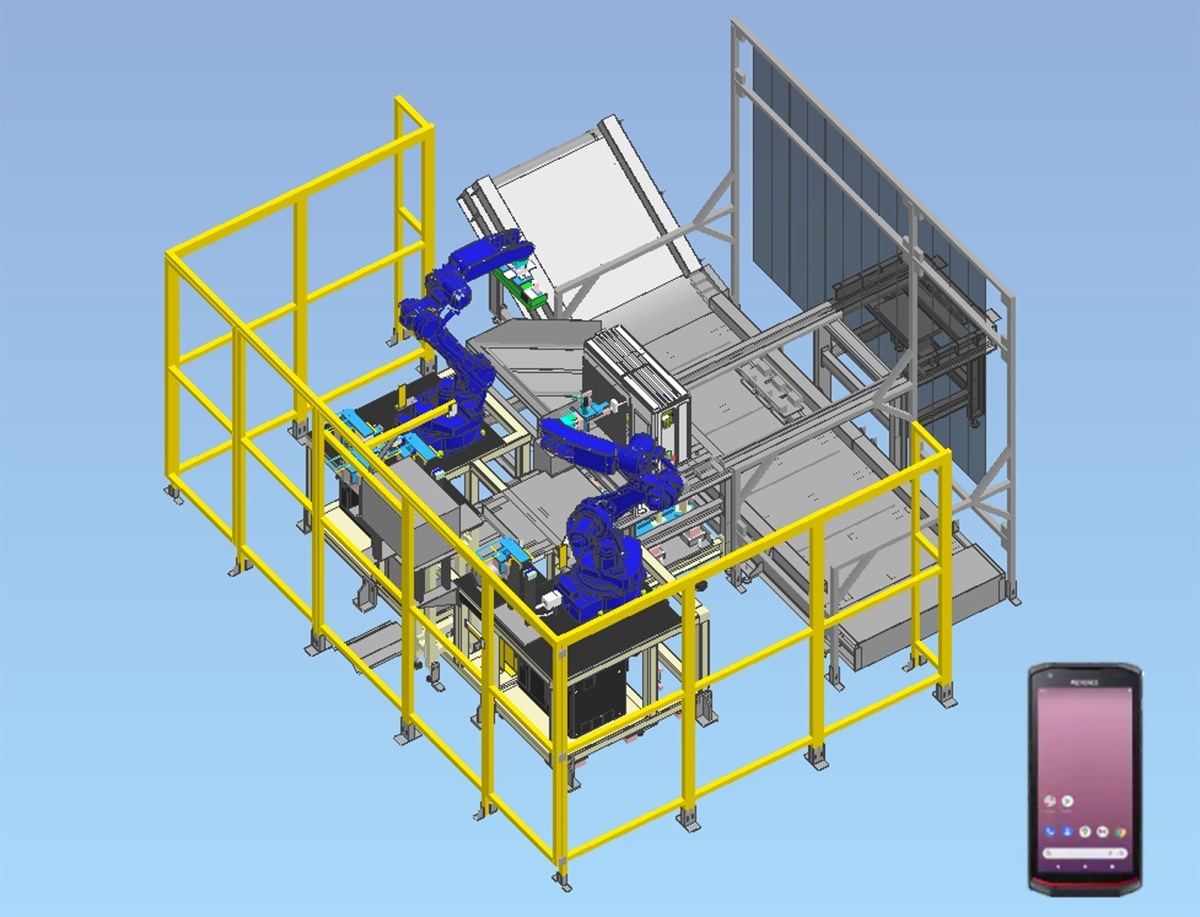 リサイクル工場の自動化を推進、パナがエアコン室外機のロボット分解設備を開発