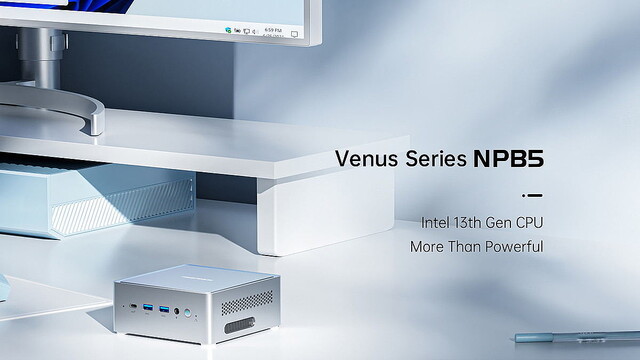 MINISFORUM、小型PC「NPB5」にi5-13500Hモデル – ベアボーンはなんと58,380円