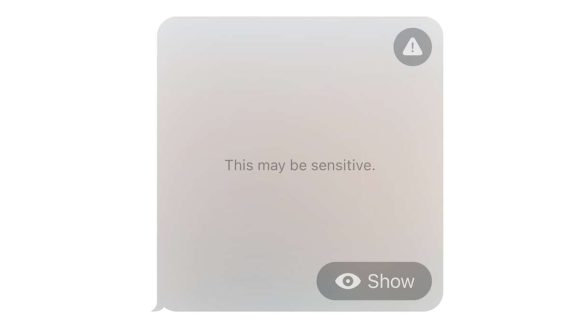 【iOS17】敏感な内容の可能性があるメッセージやファイルを自動的にブロック