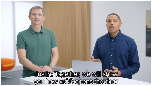 Apple公式動画、発表していない「xrOS」を連呼〜事前の噂で注目の名称