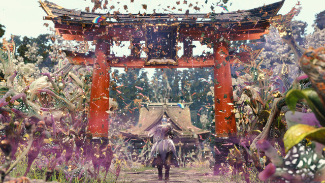 カプコン新作「祇（Kunitsu-Gami: Path of the Goddess）」映像・美麗な画面ショットを公開！ 独創的なグラフィックで紡ぐ和風アクション