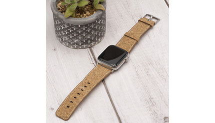 本物のコルクを使った「Apple Watch」専用バンド