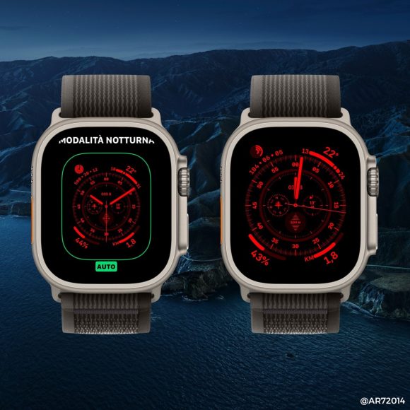 watchOS10でApple Watch Ultraに自動ナイトモードが追加見込み