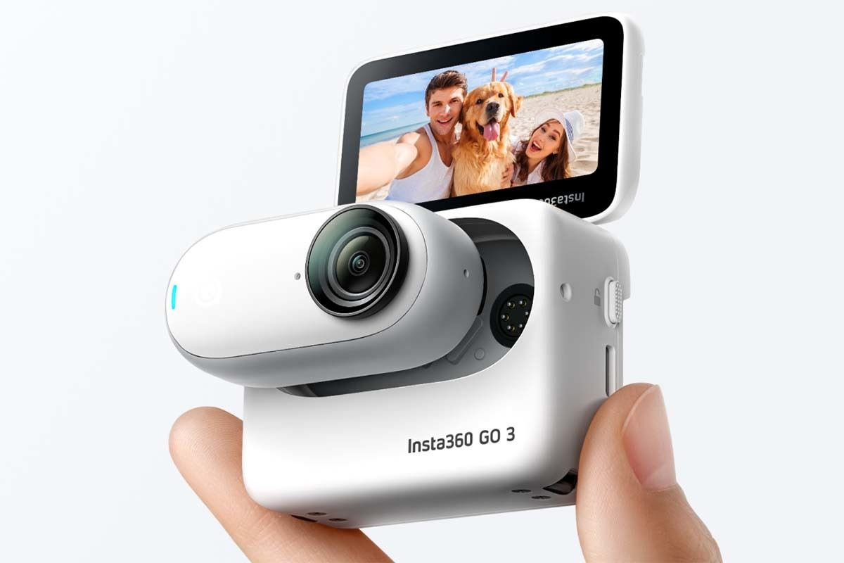 分離合体になった超小型アクションカメラ「Insta360 GO 3」 最強の自撮りカメラ
