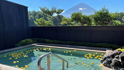 「露天風呂の日」は爽やかな「レモンの湯」、日帰り温泉施設「富士眺望の湯ゆらり」で