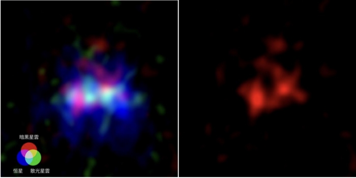 132億年前の散光星雲や暗黒星雲を捉えることに成功 名大らの研究