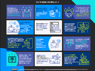 Linux Foundation Research、最新レポート「2023年 技術者人材の現状レポート」の日本語版公開