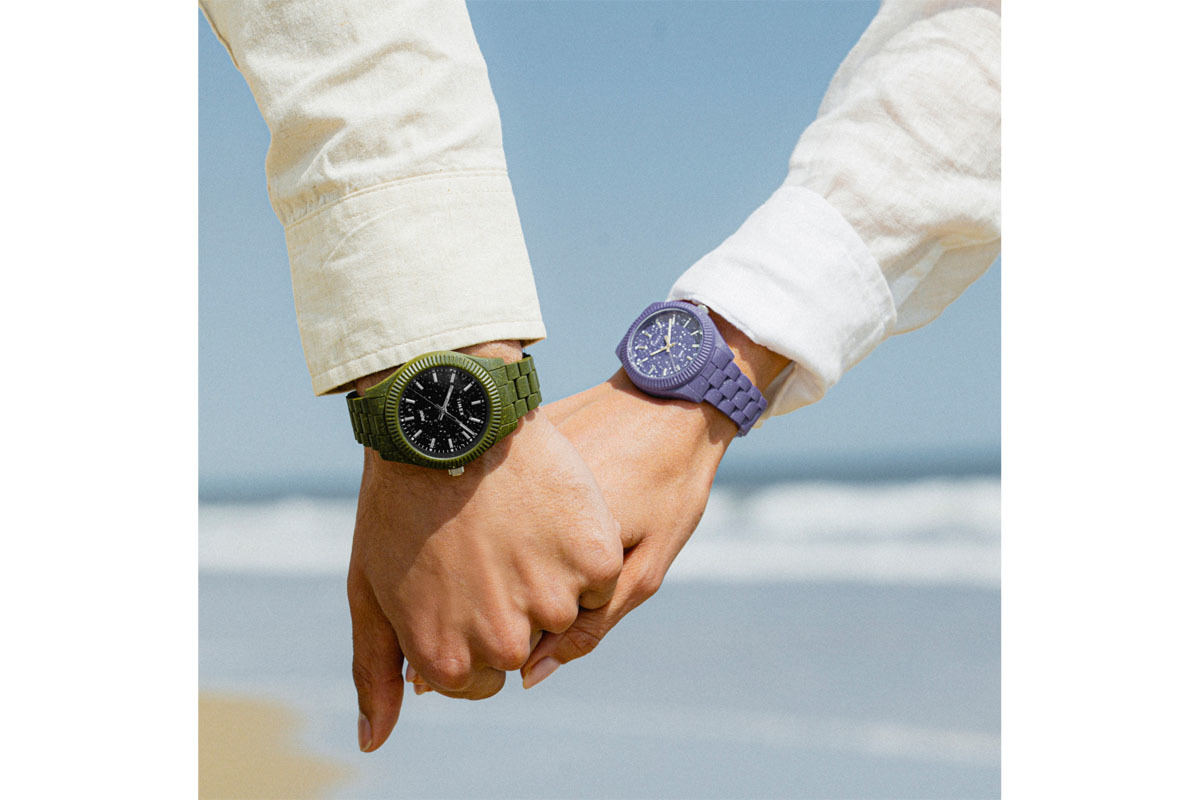 TIMEX、海洋プラスチック素材の腕時計「Waterbury Legacy Ocean」に新色