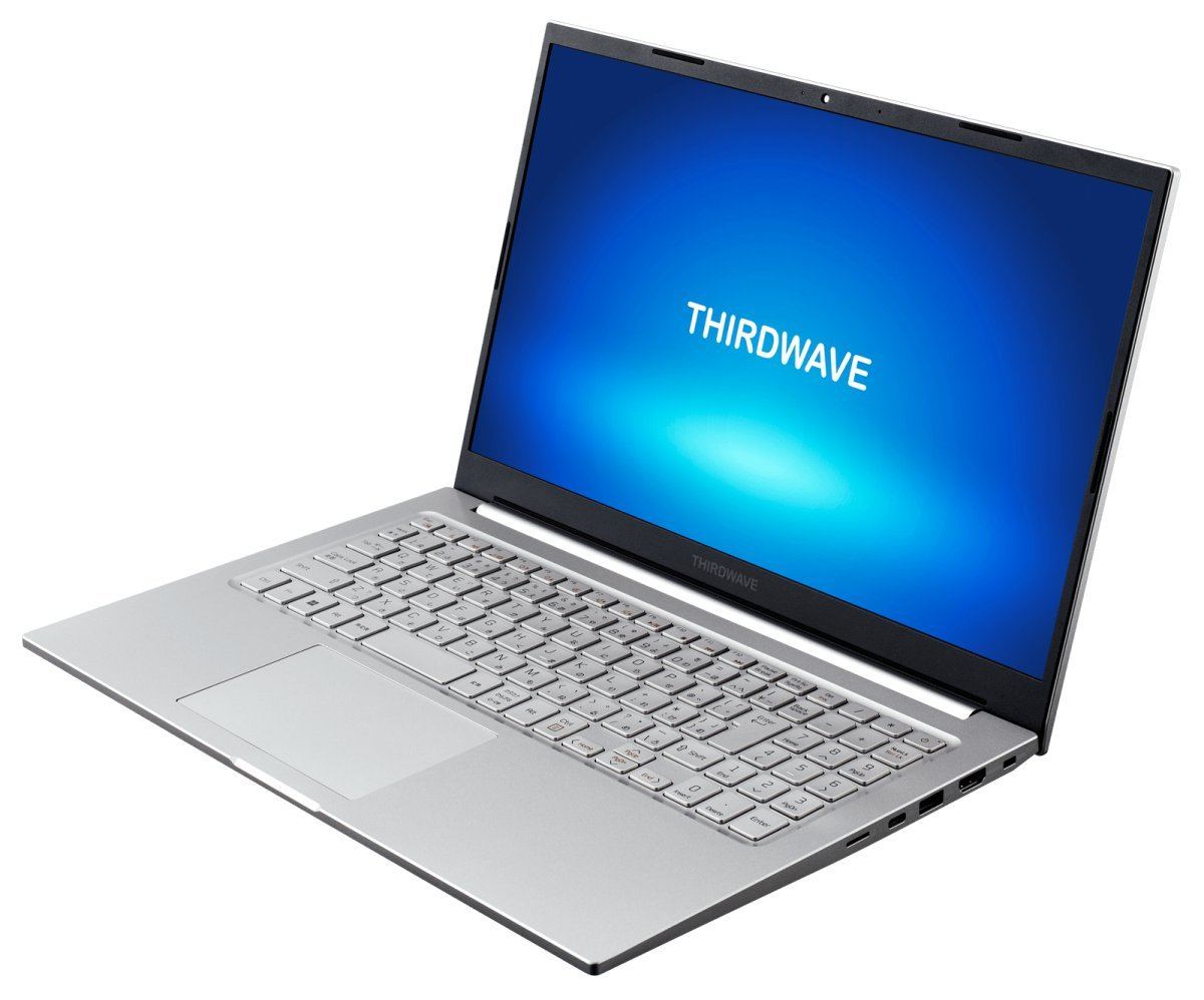 スタンダードノートPC「THIRDWAVE」に低消費電力型CPUを搭載した15.6インチモデル