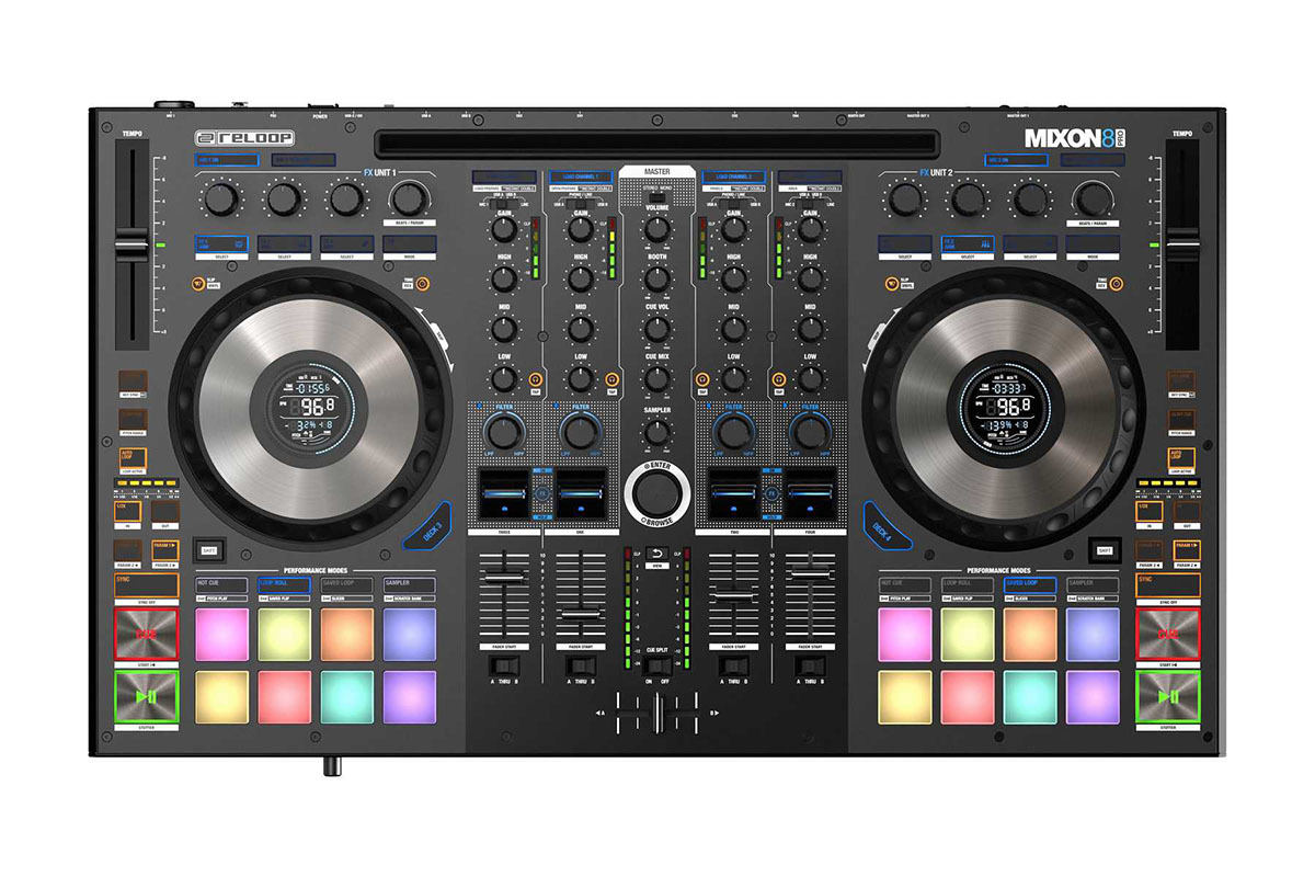 ディリゲント、独ReloopのDJコントローラー「Mixon 8 Pro」