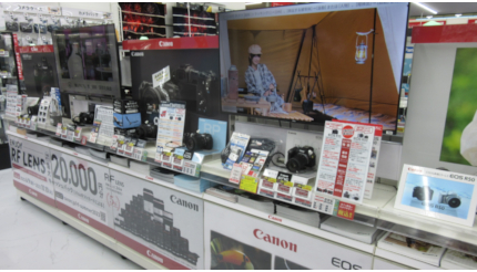 家電大型専門店の5月度商品販売額は前年同月比95.3％だが、カメラや理美容は伸長