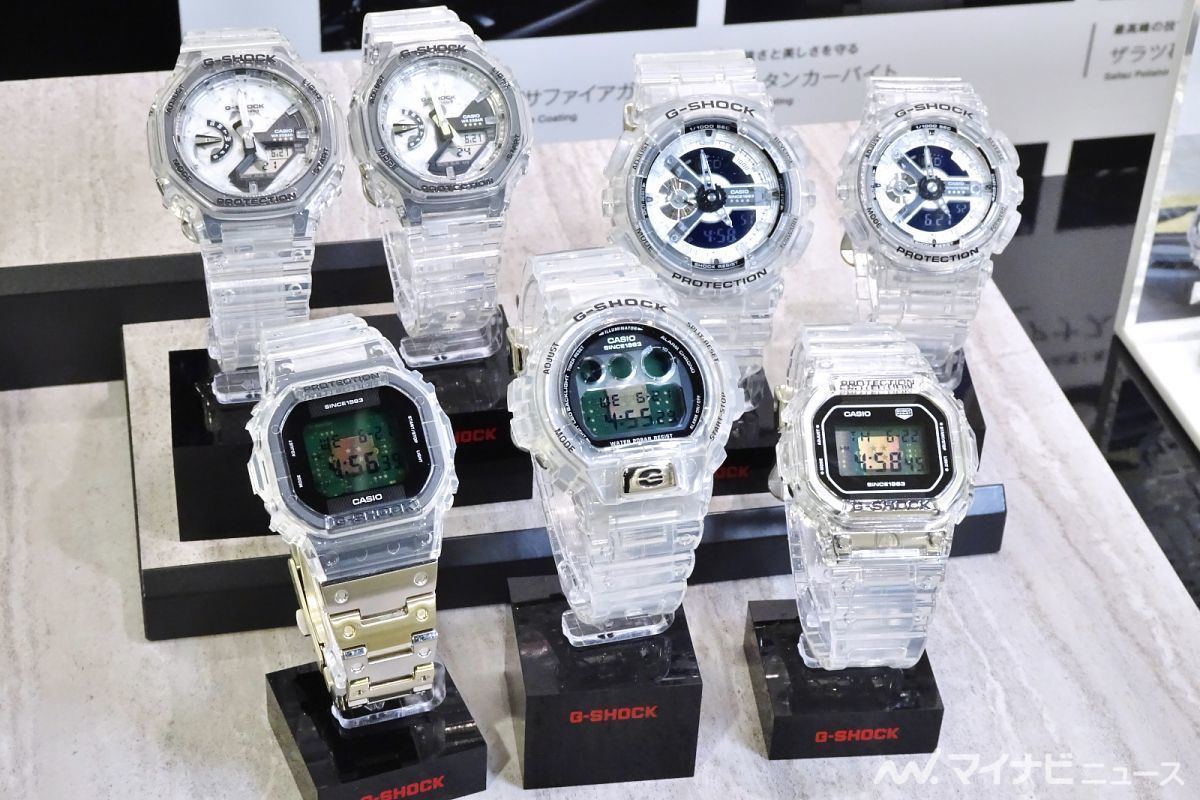 カシオ 2023年7月発売のG-SHOCK・BABY-Gを実機写真で！ 大豊作だ！