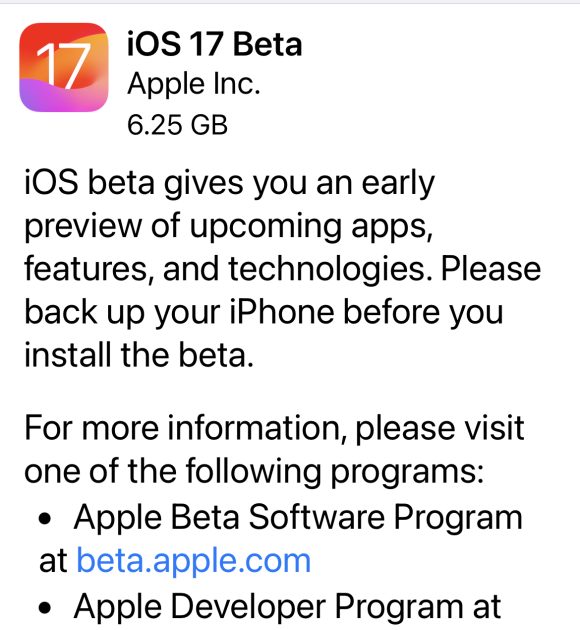 iOS17パブリックベータをインストールしない方がいいケースとは