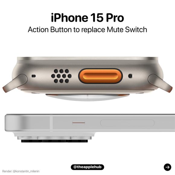 iPhone15 Proのチタニウムとシルバー？SIMトレイと保護フィルムの画像