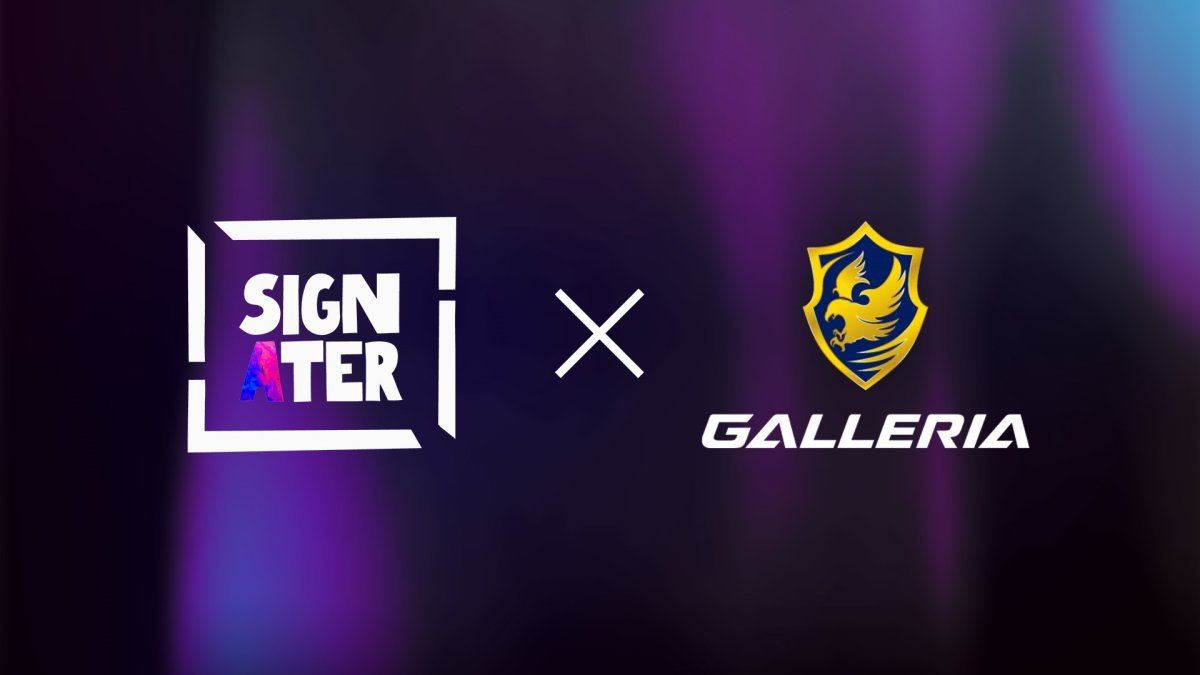 GALLERIA、メディアプロジェクト「Signater」とスポンサー契約を締結