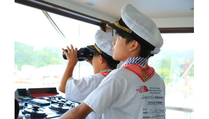 淡路島うずしおクルーズで船長になれる！ 小学生対象の職業体験プログラム