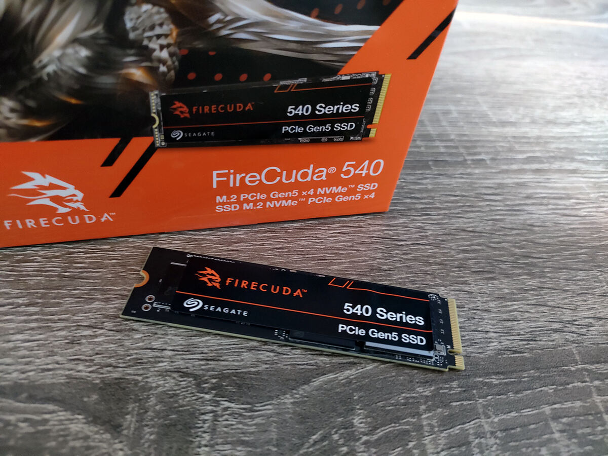 Seagate初のGen 5対応SSD「FireCuda 540」を試す – 公称10,000MB/秒の大台に突入した実力とは