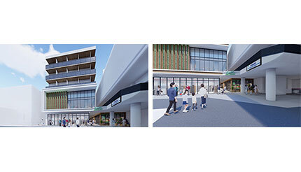 平和島駅がもっと便利で住みたいまちへ、京浜急行電鉄が商業住宅一体の複合施設を開発