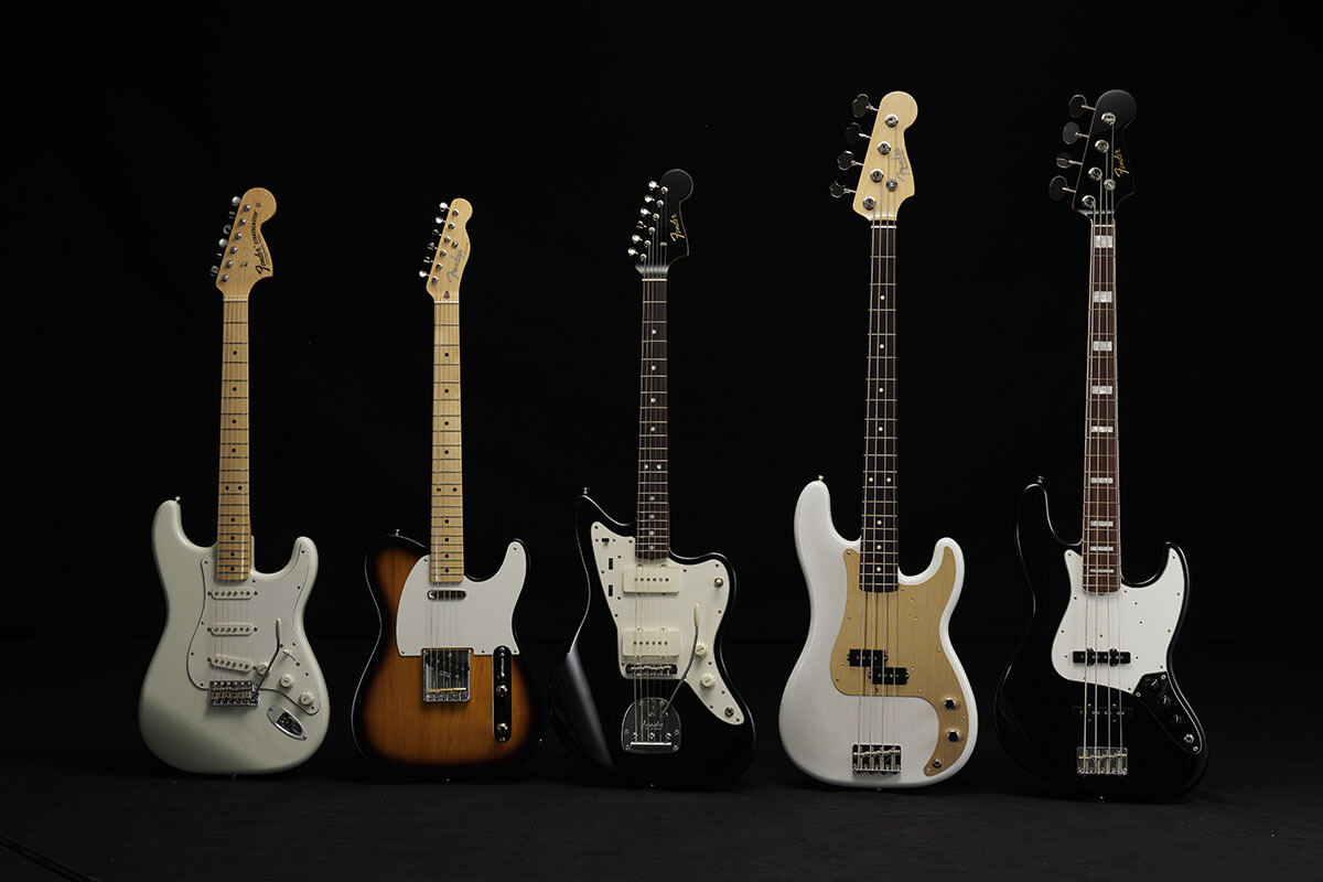 フェンダー、日本製フェンダーギター＆ベースシリーズの公式ショップ限定コレクション