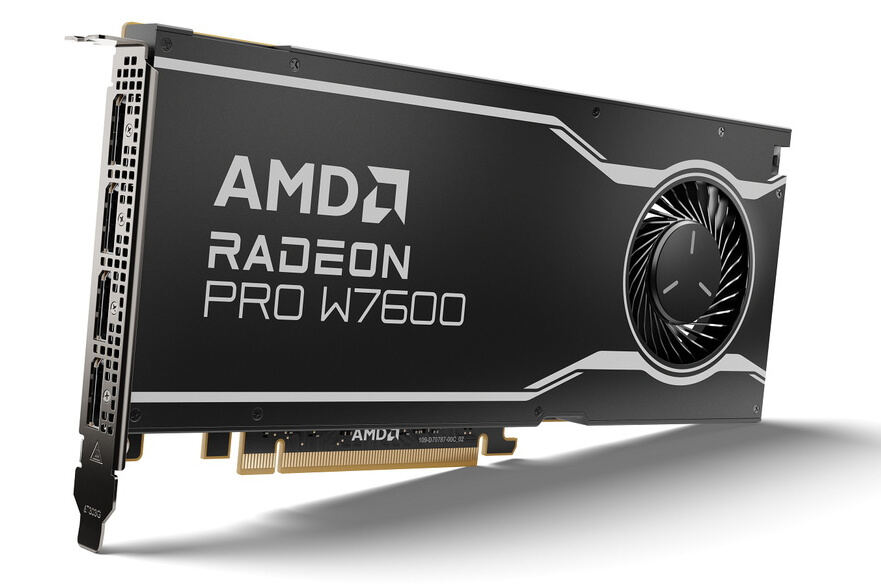 1スロット厚の「AMD Radeon PRO W7600 / W7500」発売 – アスク取扱