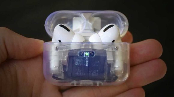 透明ケースのAirPods Proを作った強者が登場〜USB-Cにも対応