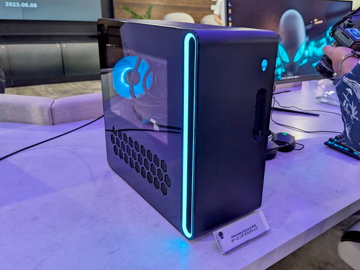 Dell「New Alienware Aurora R16」を発表！ だいぶ大人しくなった「レジェンドデザイン3.0」採用の新PC