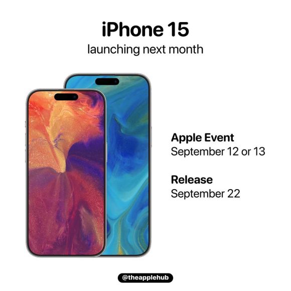 iPhone15シリーズが日本時間9月14日に発表！？携帯キャリアが従業員に出勤要請