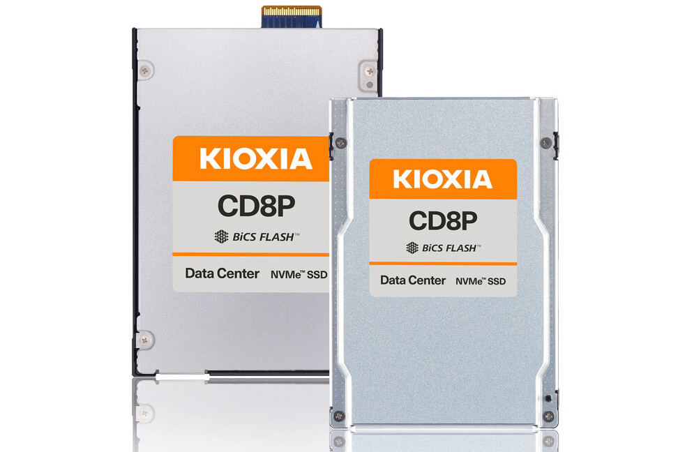 キオクシア、データセンター向けPCIe 5.0対応SSD「CD8Pシリーズ」発表