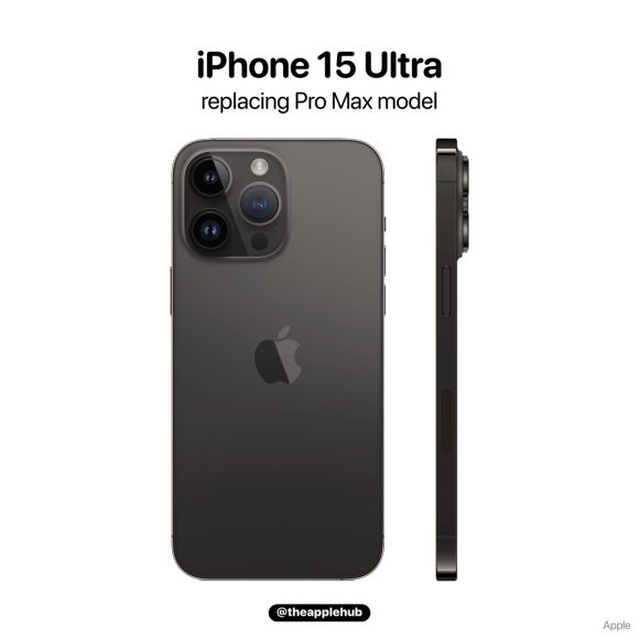 iPhone15 Ultraが最上位機種に〜望遠カメラの光学倍率は10倍になると投稿