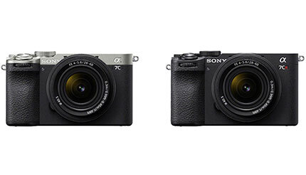 ソニー、コンパクトなフルサイズミラーレス一眼カメラ「α7C II」と「α7CR」発売