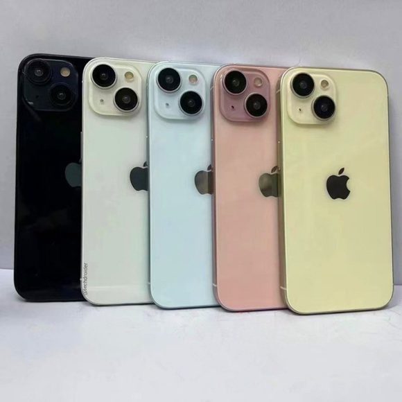 iPhone15シリーズの本体カラーは5種類！？くすんだピンクを含むモックアップ